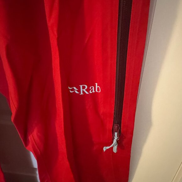 New Without Tags Rab Womens Ski Snowboard Pant Colour: Red, Size: Small - Picture 7 of 8
